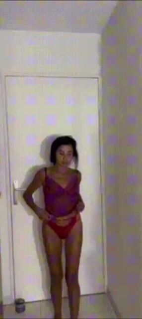 Model - Celina Leclair dildo